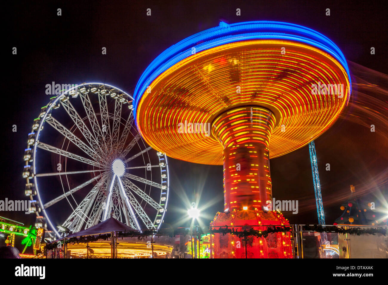 Winter Wonderland, Hyde Park, Londra, Inghilterra Foto Stock