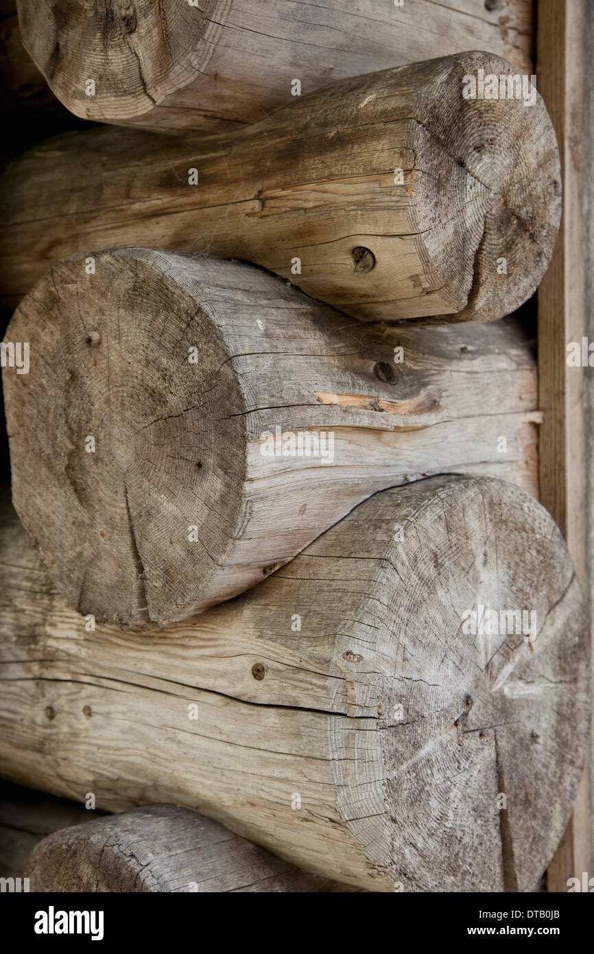 Legna da ardere in industria Foto Stock