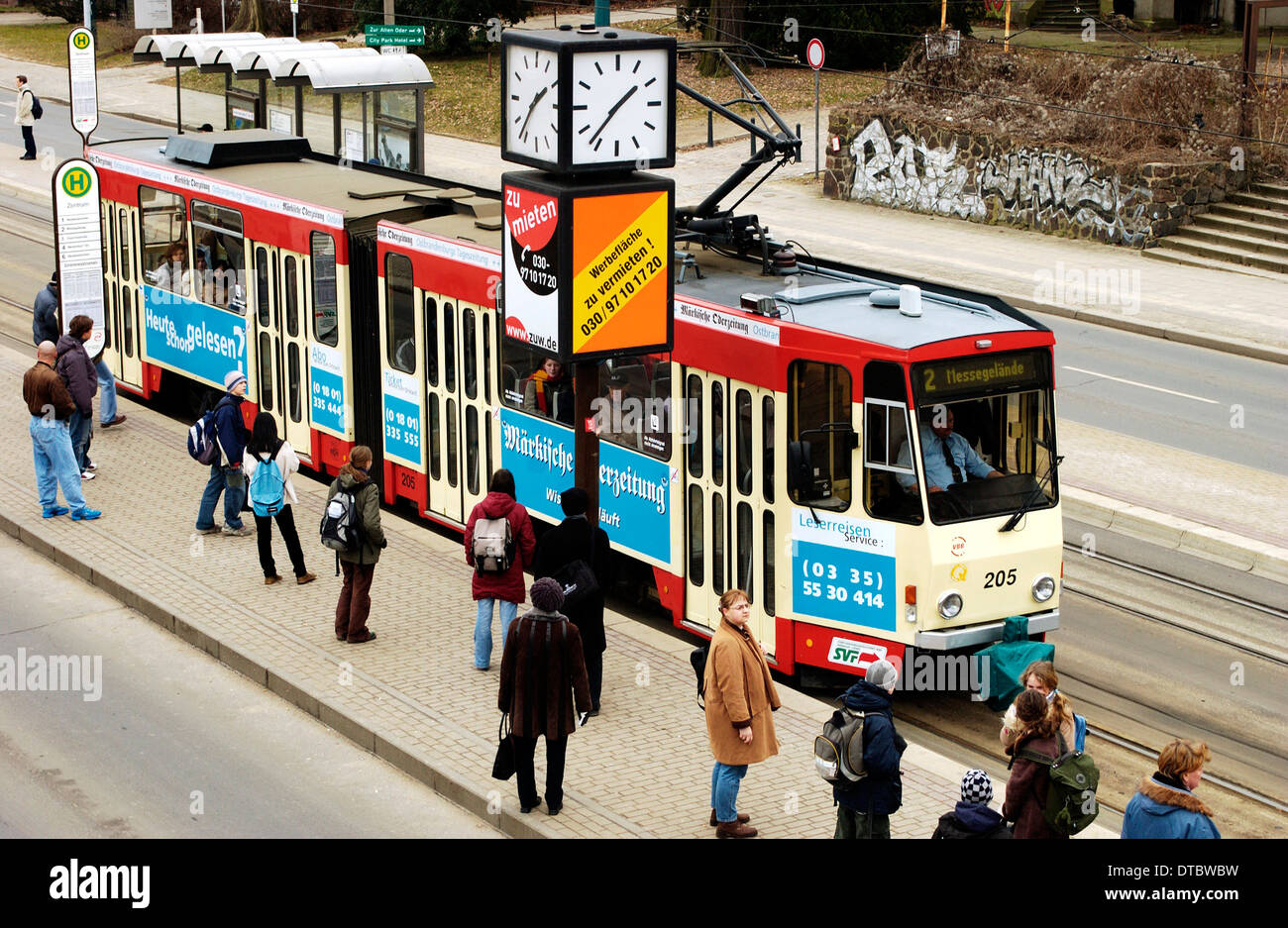 Oeffendlicher il trasporto passeggeri Foto Stock