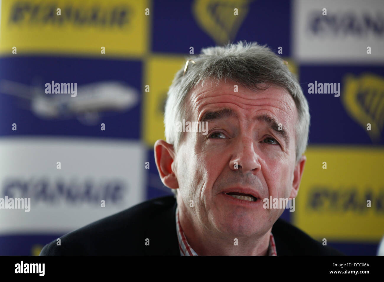 Ryanair per i CEO Michael O'Leary Foto Stock