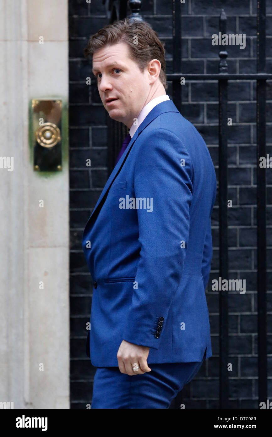 La Gran Bretagna hacking trail Leveson giornali britannici tabloid redattori media Foto Stock