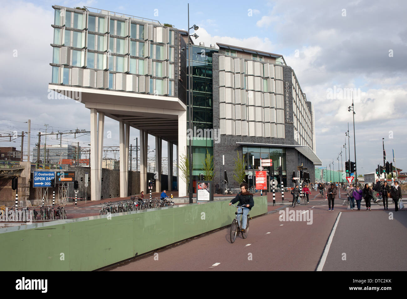 DoubleTree by Hilton Hotel in Olanda, Amsterdam, Paesi Bassi Foto Stock