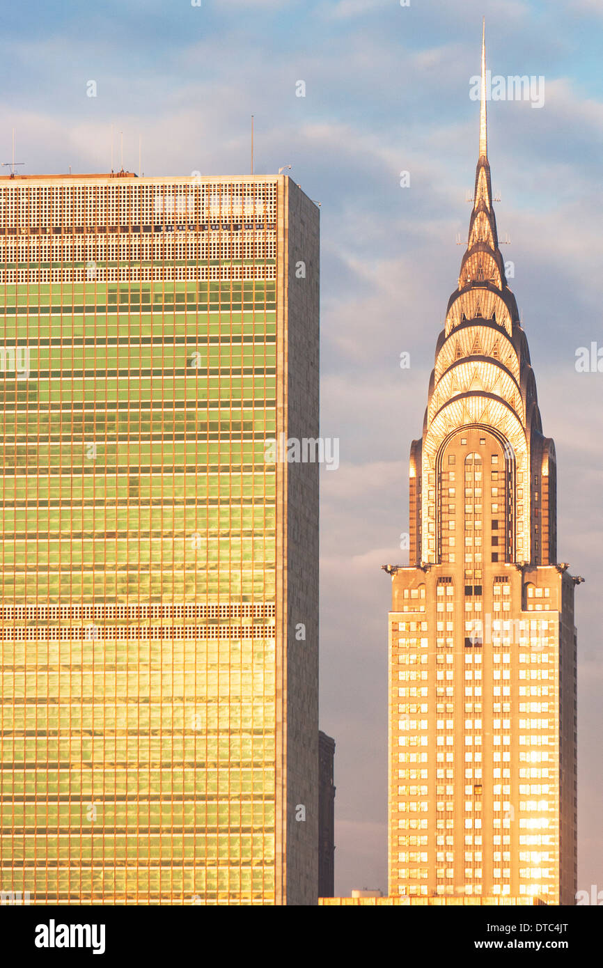 Chrysler Building, Manhattan New York City Foto Stock