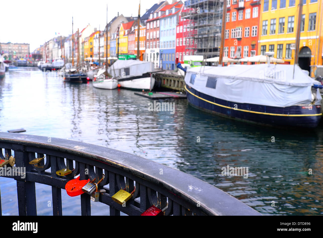 Copenaghen, Febbraio 2014 Foto Stock