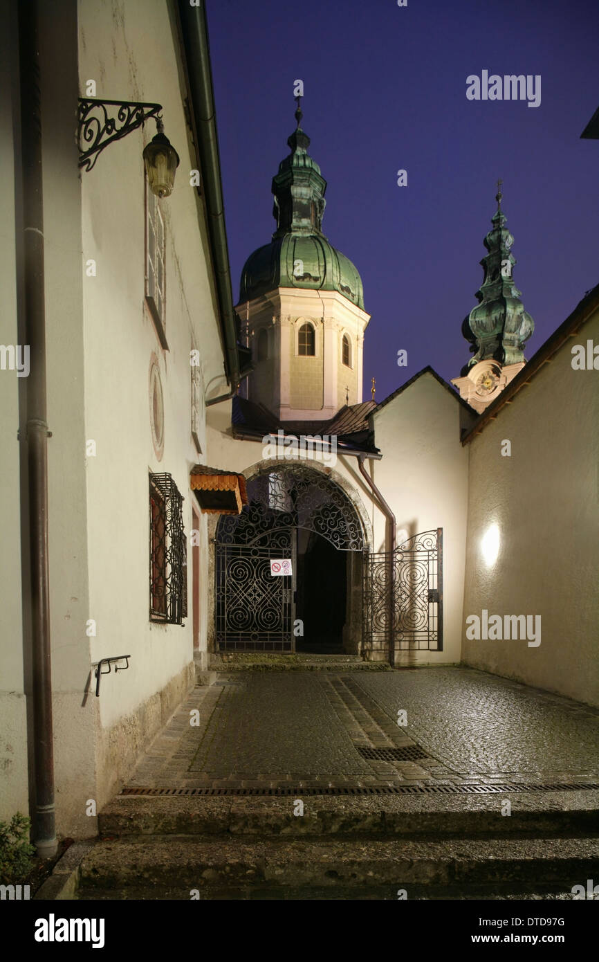 Stiftskirche San Pietro o San Pietro Chiesa abbaziale, Salisburgo, Austria. Foto Stock