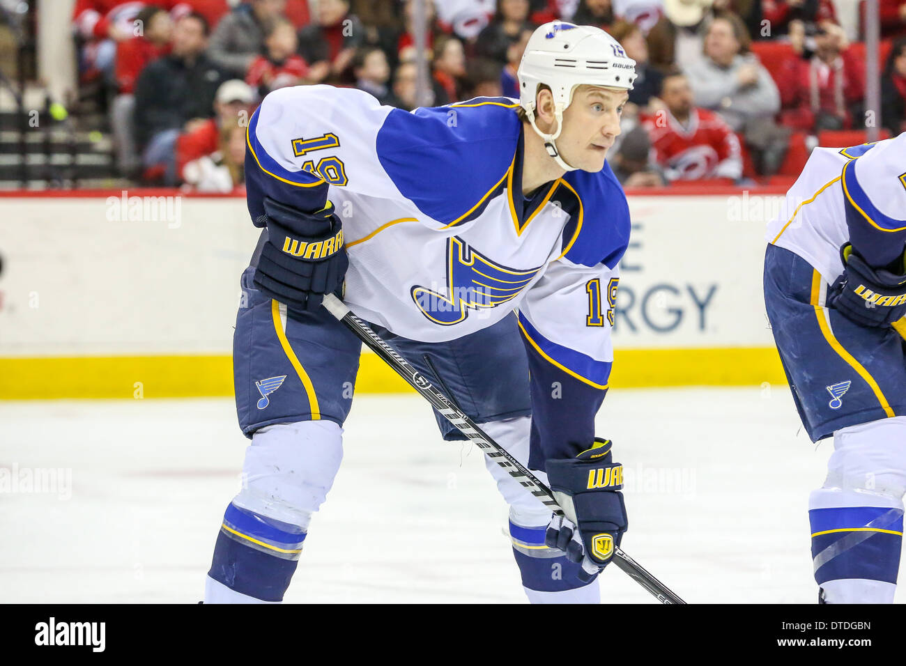 Louis Blues defenceman Jay Bouwmeester Foto Stock