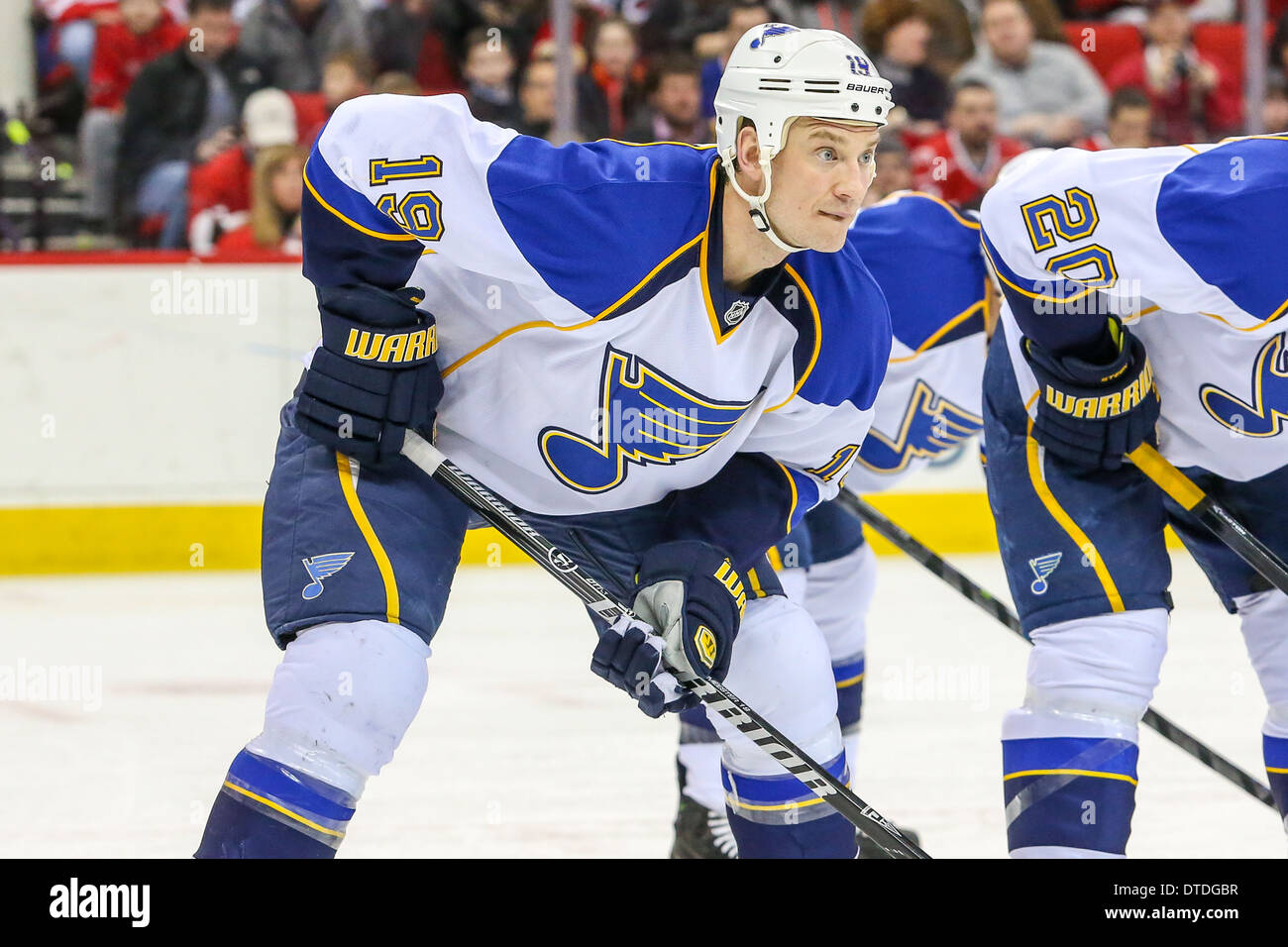 Louis Blues defenceman Jay Bouwmeester Foto Stock
