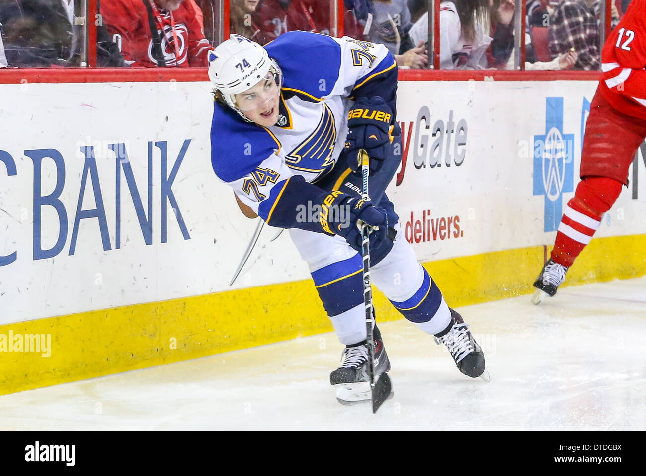 Louis Blues ala destra T.J. Oshie Foto Stock