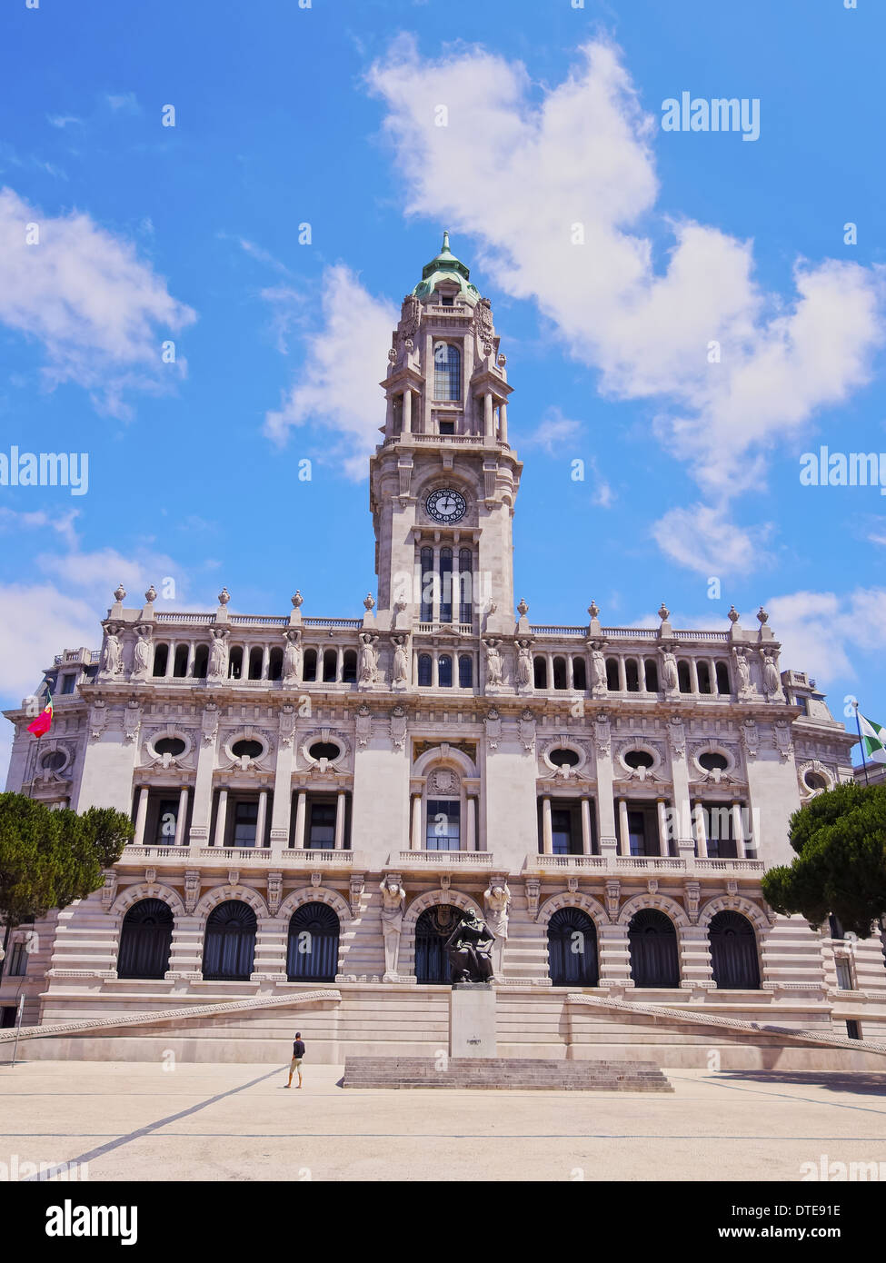 Câmara Municipal de Porto - City Hall a Porto, Portogallo Foto Stock