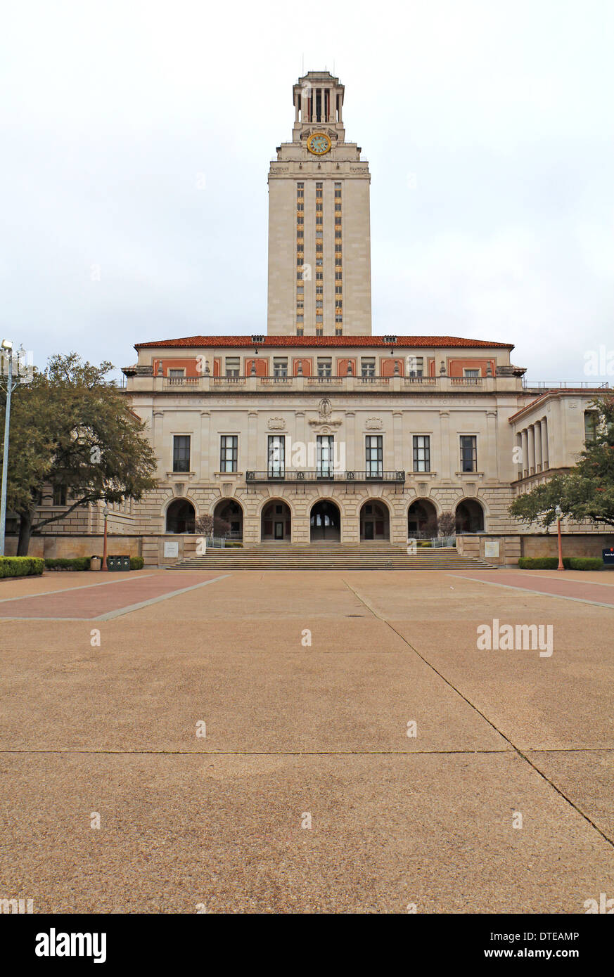 Edificio principale dell'Università del Texas ad Austin campus Foto Stock