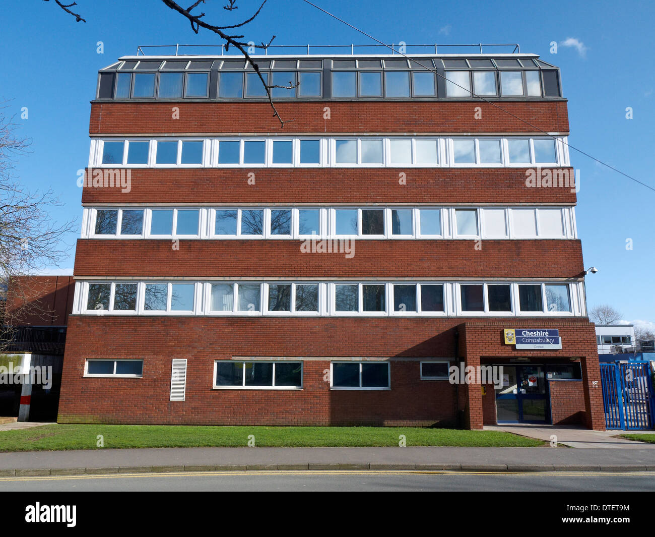 Cheshire Constabulary in Crewe Cheshire Regno Unito Foto Stock