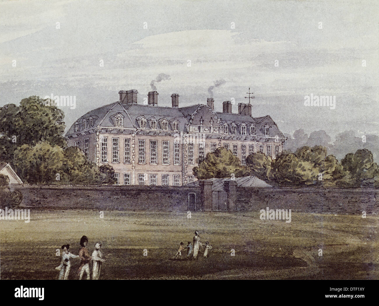 Montagu House, Bloomsbury Foto Stock