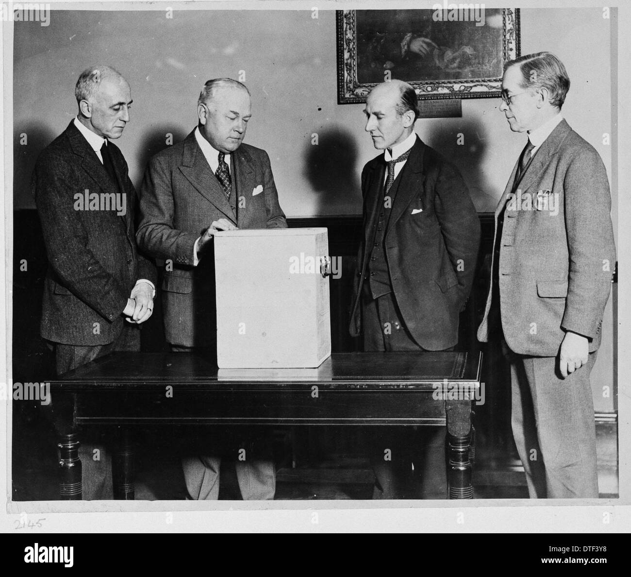 Chang presentazione film, 1927. Il Museo di Storia Naturale di Londra. Foto Stock