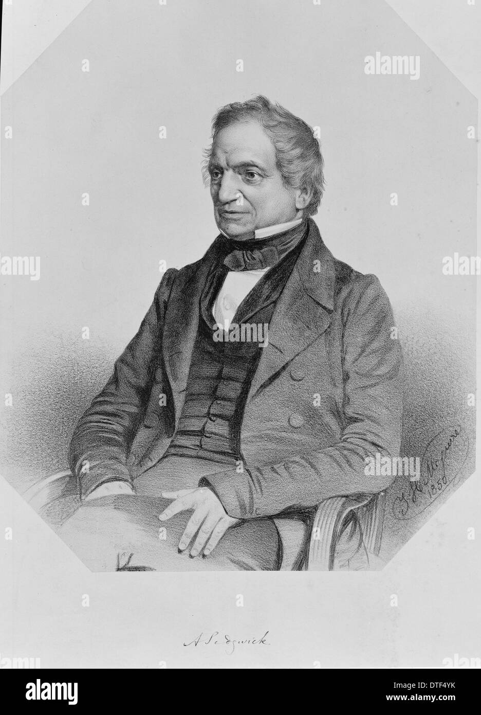 Adam Sedgwick (1785-1873) Foto Stock