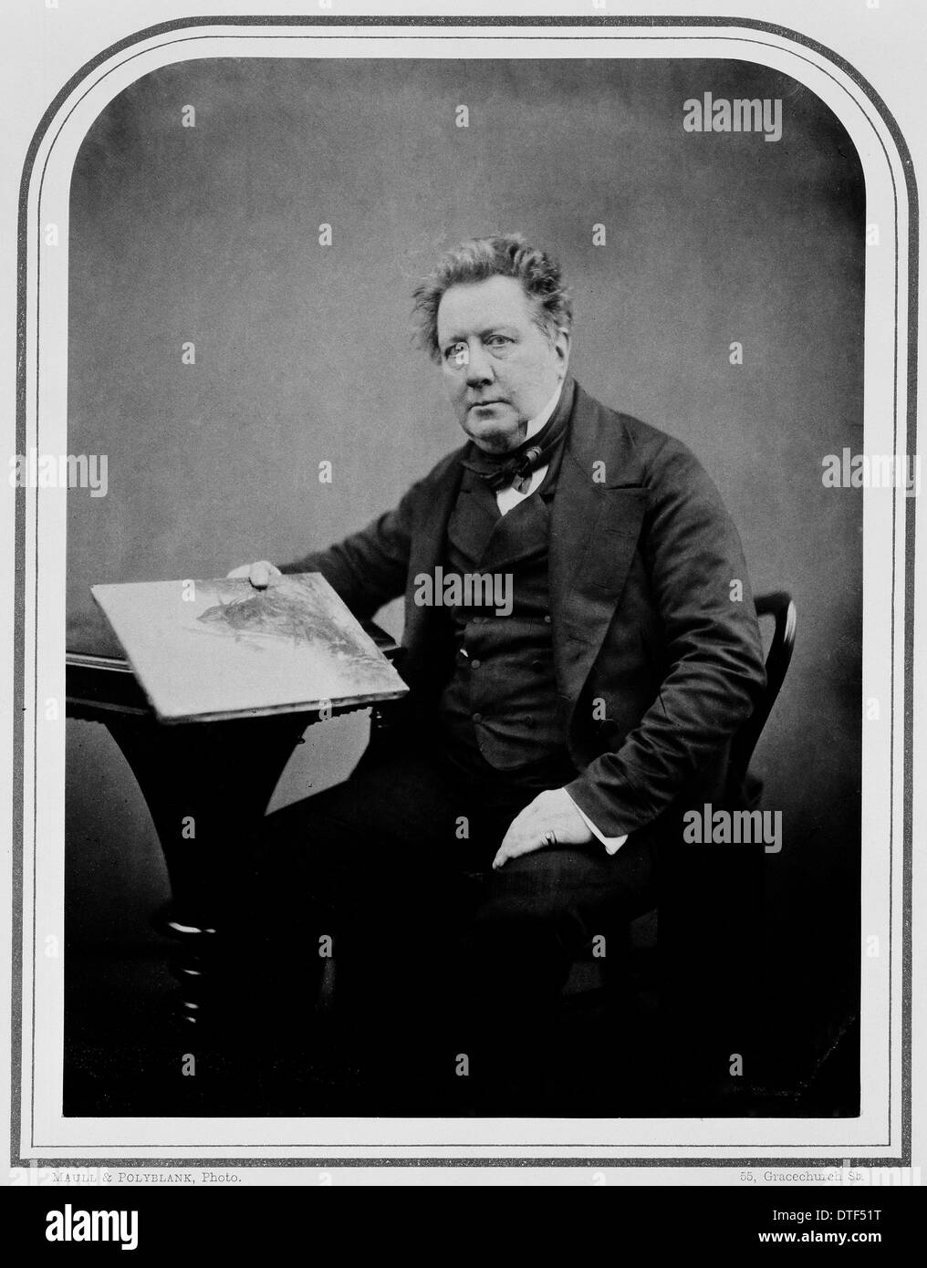Il professor Thomas Campana (1792-1880) Foto Stock