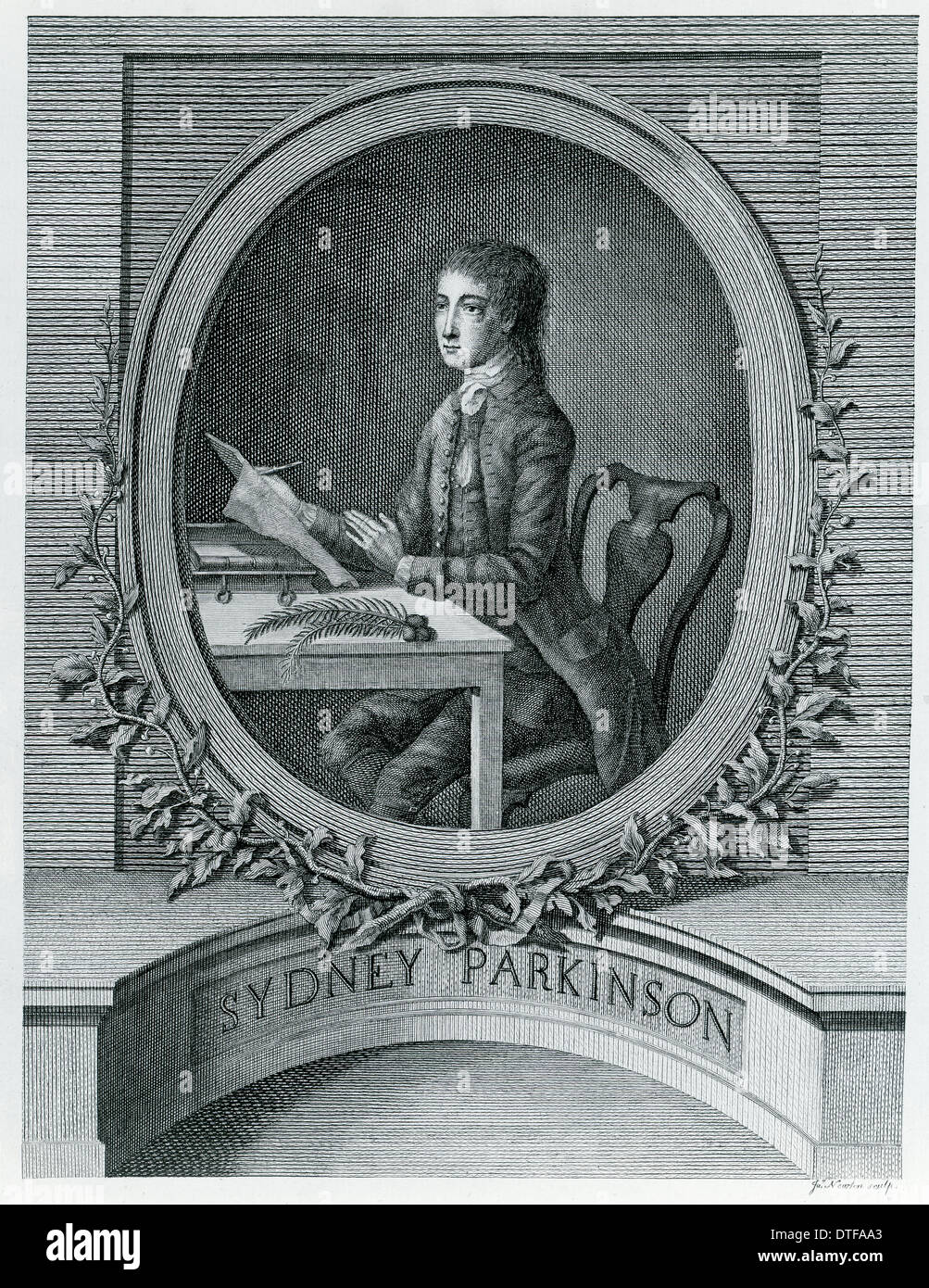 Sydney Parkinson (1745-1771) Foto Stock