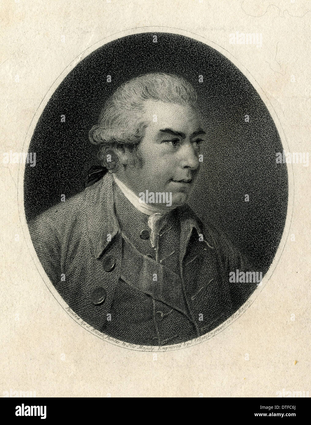 Sir Joseph Banks (1743-1820) Foto Stock