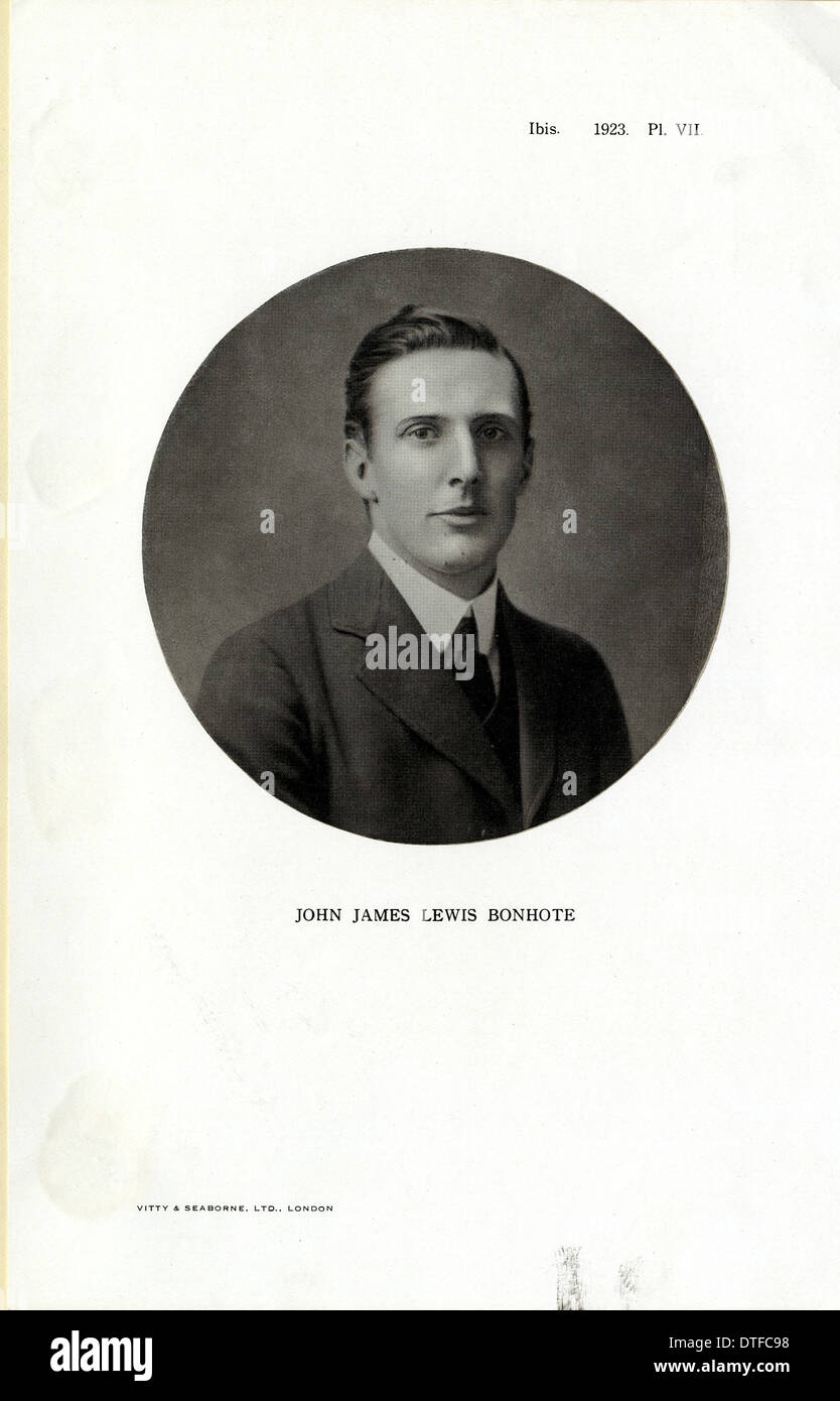 John James Lewis Bonhote (1875-1922) Foto Stock