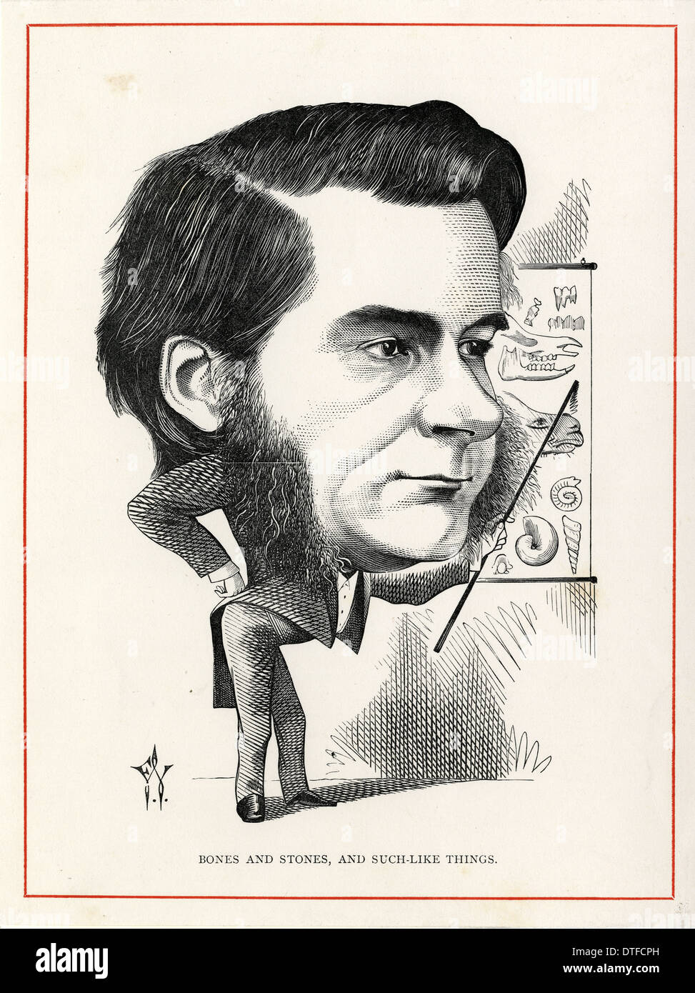 Thomas Henry Huxley (1825-1895) Foto Stock
