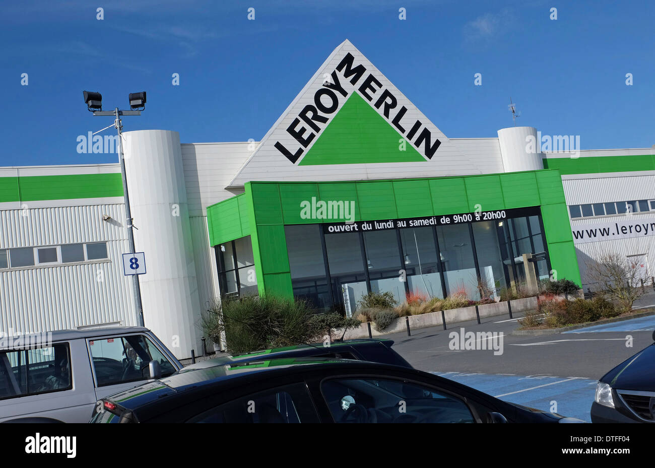Leroy Merlin store, Caen, Normandia, Francia Foto Stock