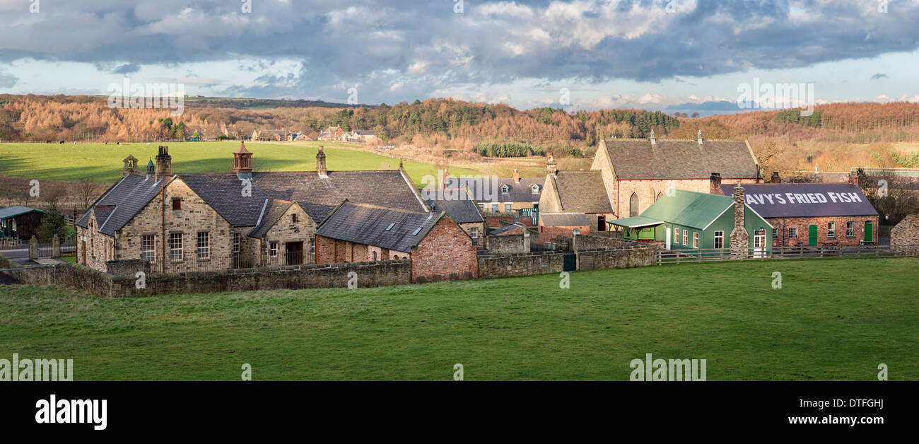 Beamish Open Air Museum Foto Stock