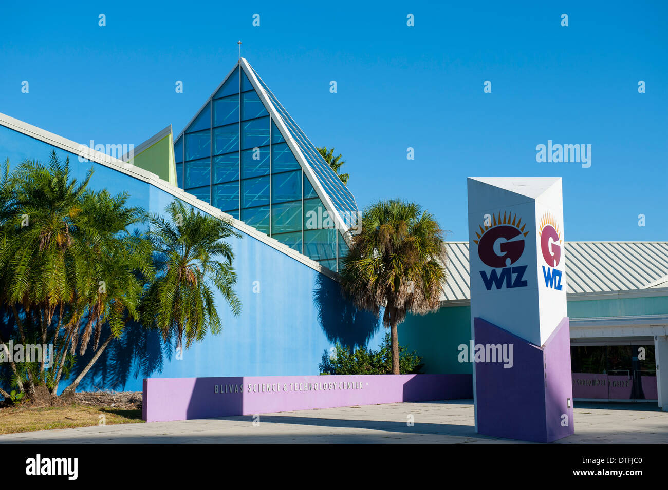 USA Florida Sarasota FL G Wiz Science Museum sulla costa del Golfo di educazione apprendimento kids bambini Foto Stock