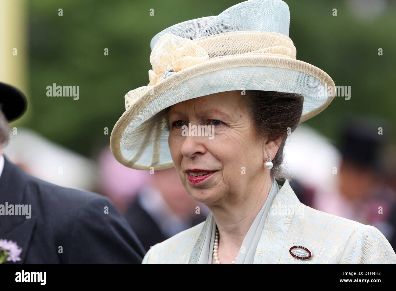 Ascot, Regno Unito, Princess Anne Mountbatten -Windsor Foto Stock