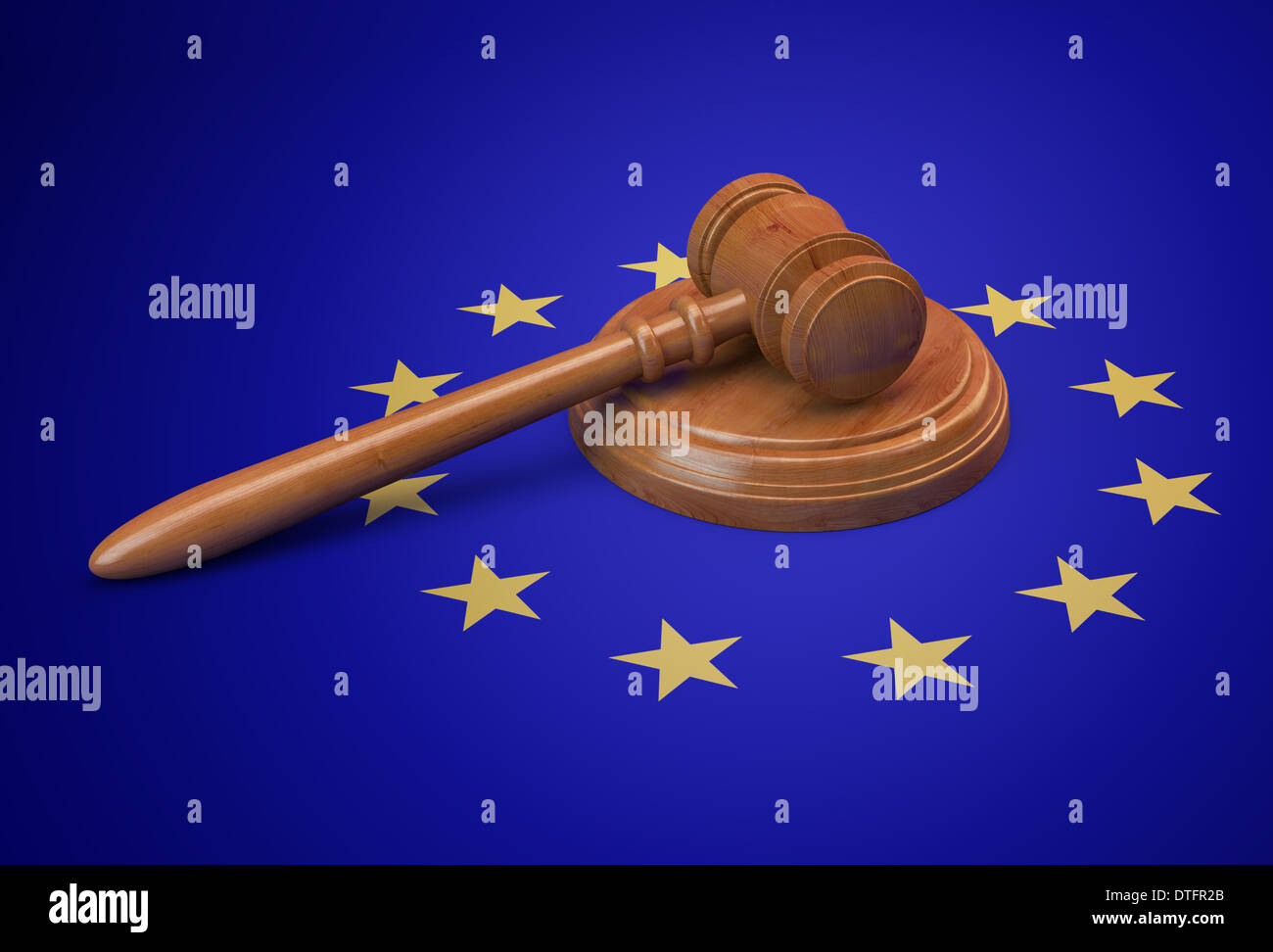 Unione Europea legislatura e questioni legali nozione Foto Stock