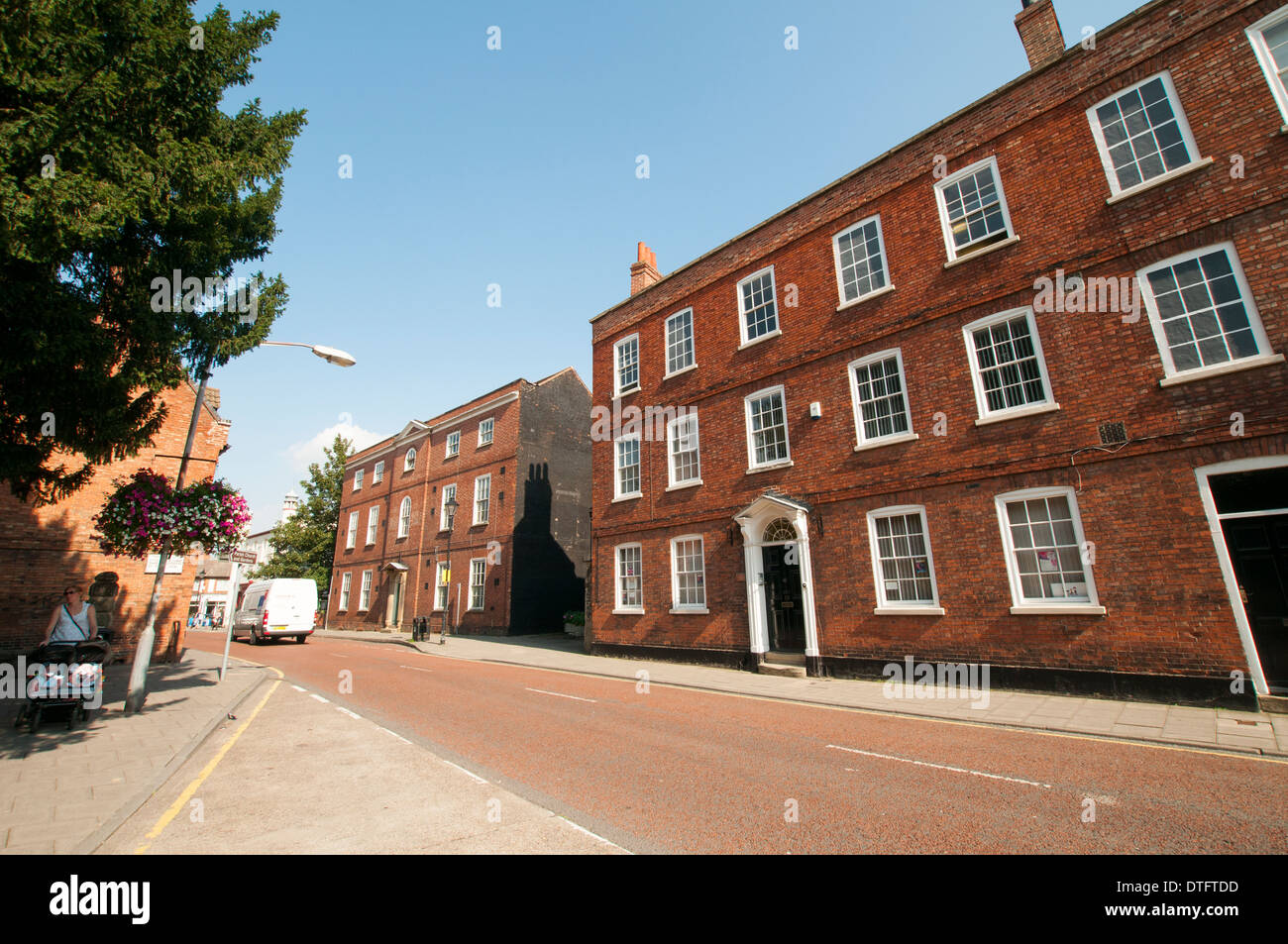Il vecchio edificio Magnus su Appletongate a Newark, Nottinghamshire England Regno Unito Foto Stock