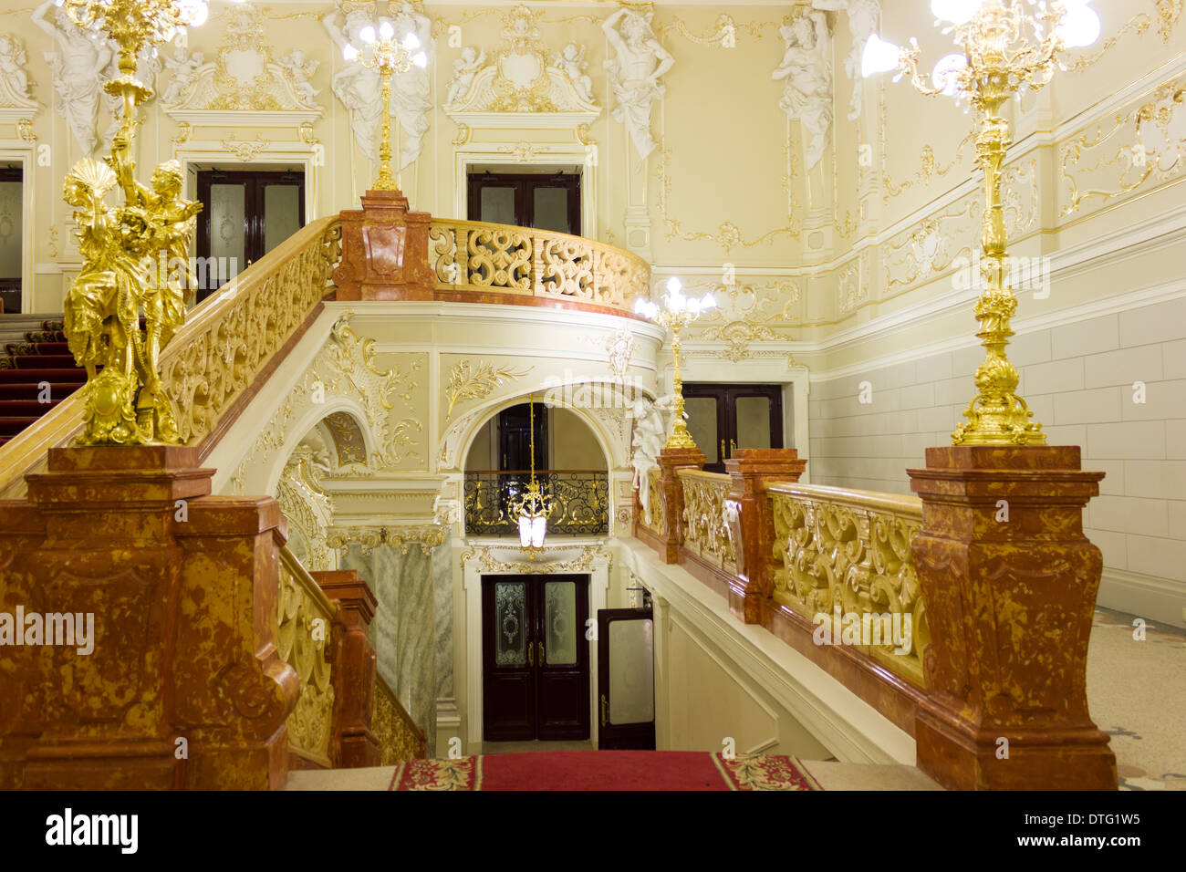 Opera Interior Foto Stock