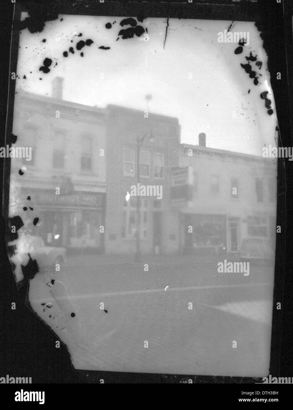 L'Oxford National Bank Building a Oxford, Ohio, è un esempio architettonico di edifici commerciali del primo XX secolo. Ha fatto parte del panorama imprenditoriale locale, simboleggiando la crescita del settore finanziario della zona nei primi anni '1900 Foto Stock