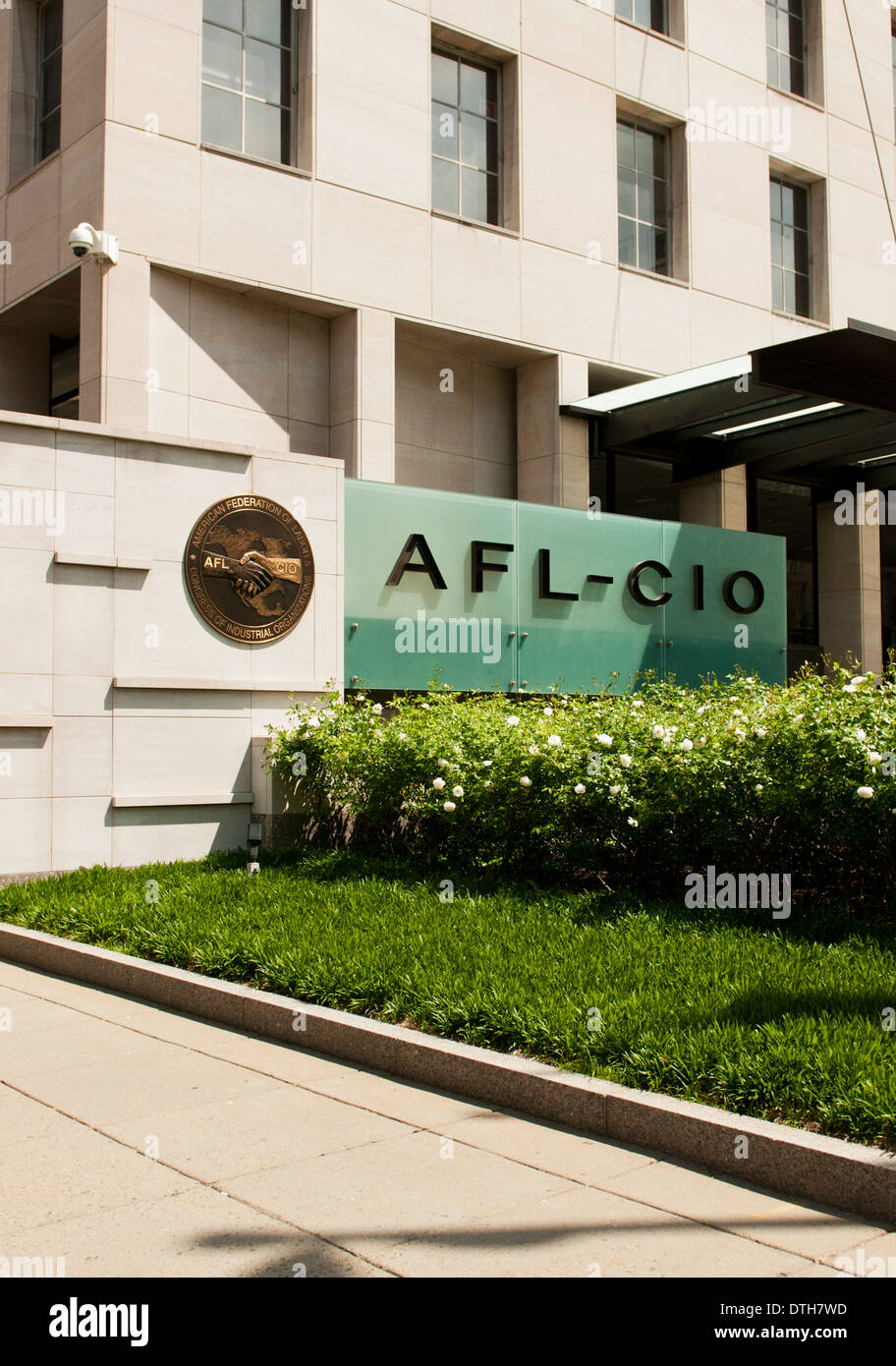 AFL-CIO Unione sede a Washington DC Foto Stock