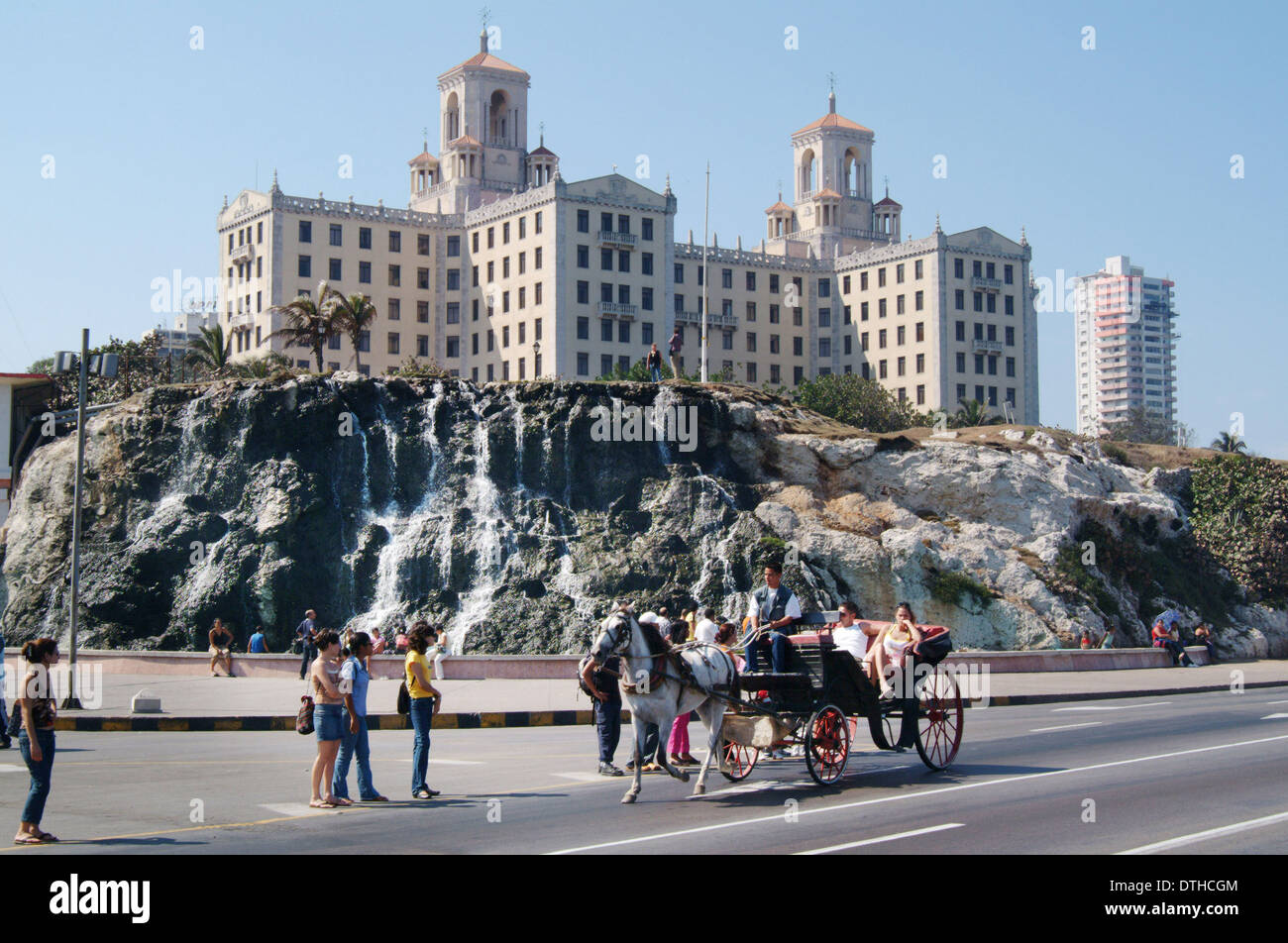 L'Hotel Nazionale di Cuba, La Habana, Cuba Foto Stock