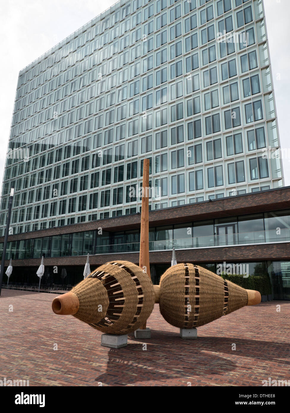 Edificio per uffici,'Der Spiegel' ad Amburgo, Hafencity, Germania. Foto Stock