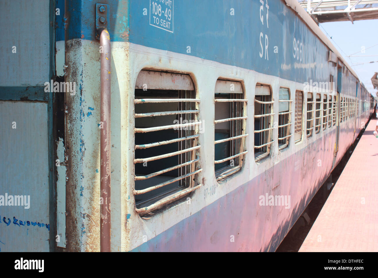 Treni India Foto Stock