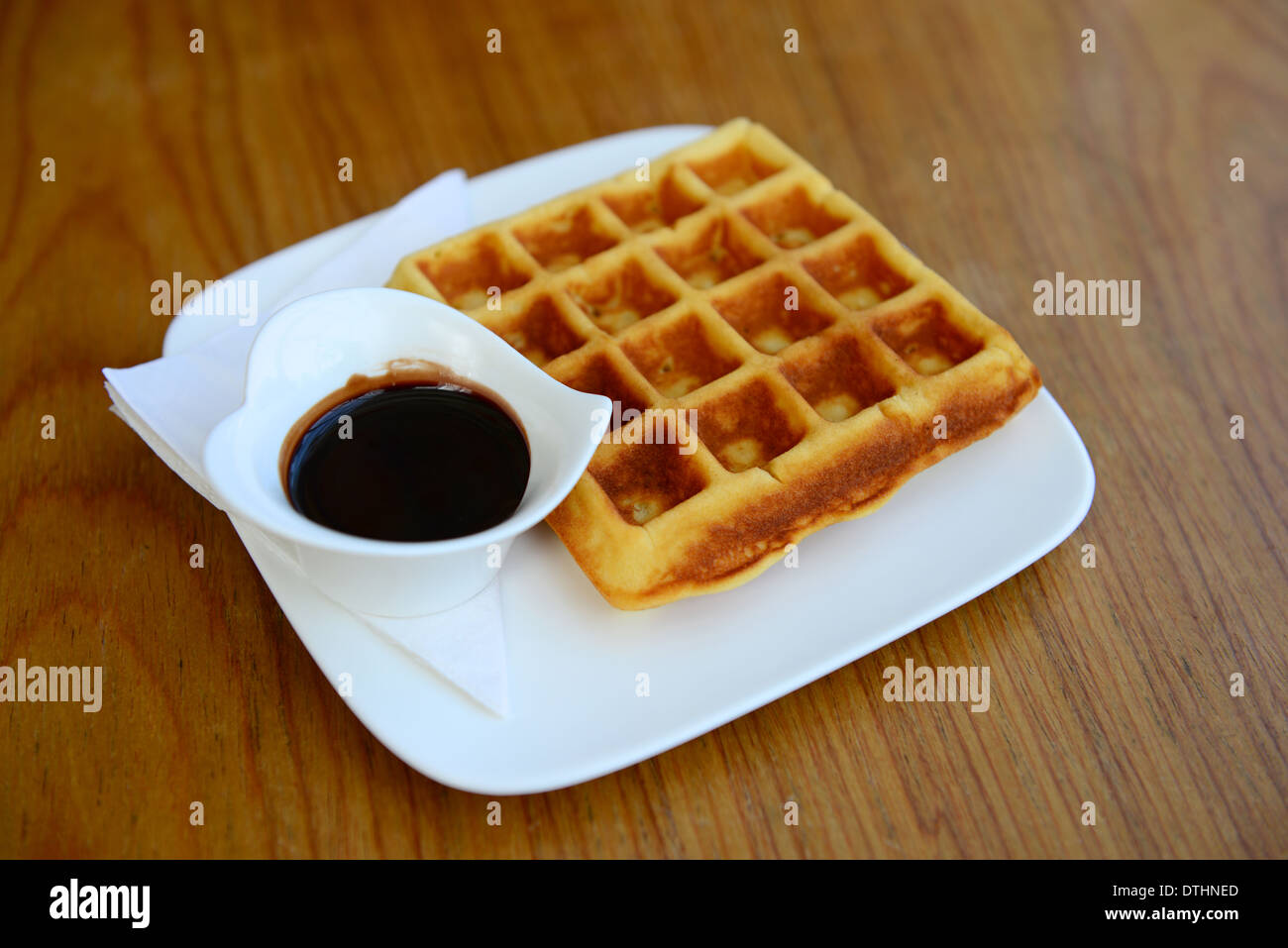 Wafer al cioccolato Foto Stock