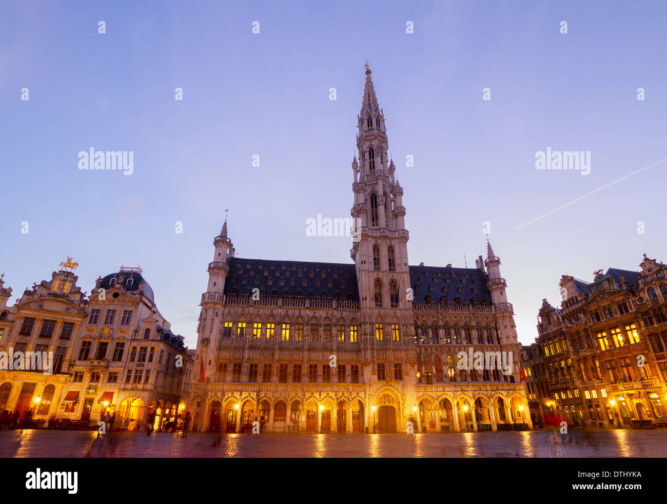 Bruxelles Town Hall Foto Stock