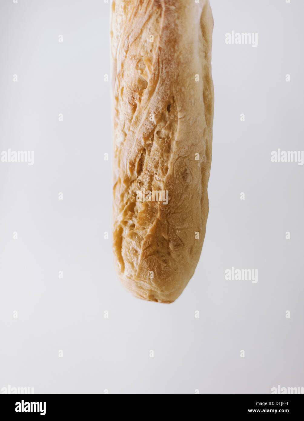 Close up di un organico di pasta acida cotta baguette Seattle King County Washington STATI UNITI D'AMERICA Foto Stock