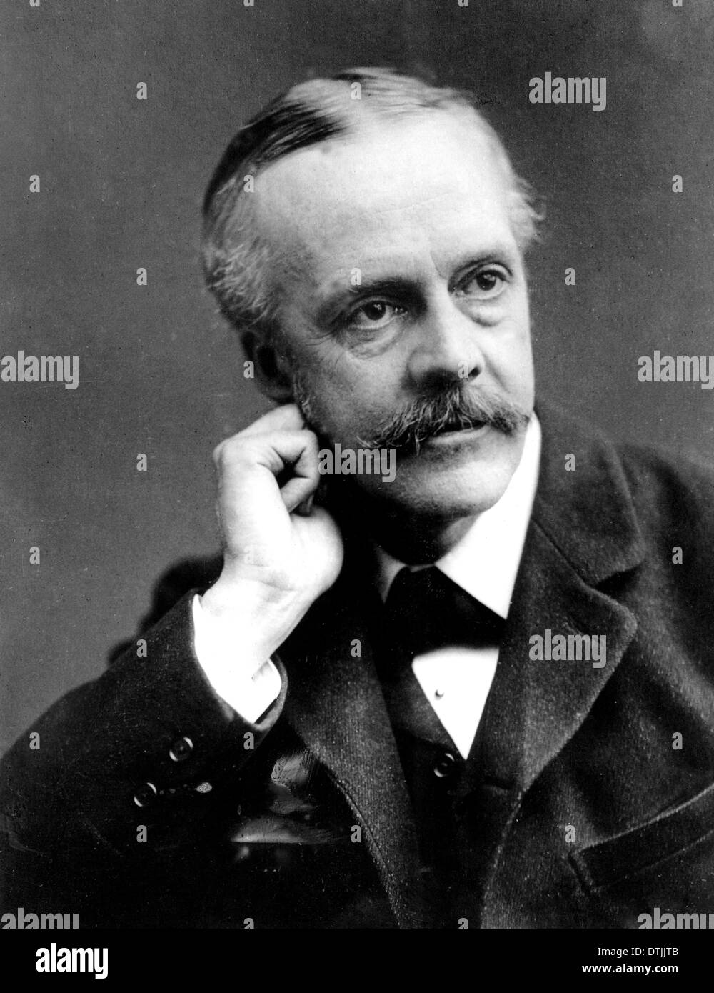 ARTHUR BALFOUR (1848-1930) British politico conservatore circa 1890 Foto Stock