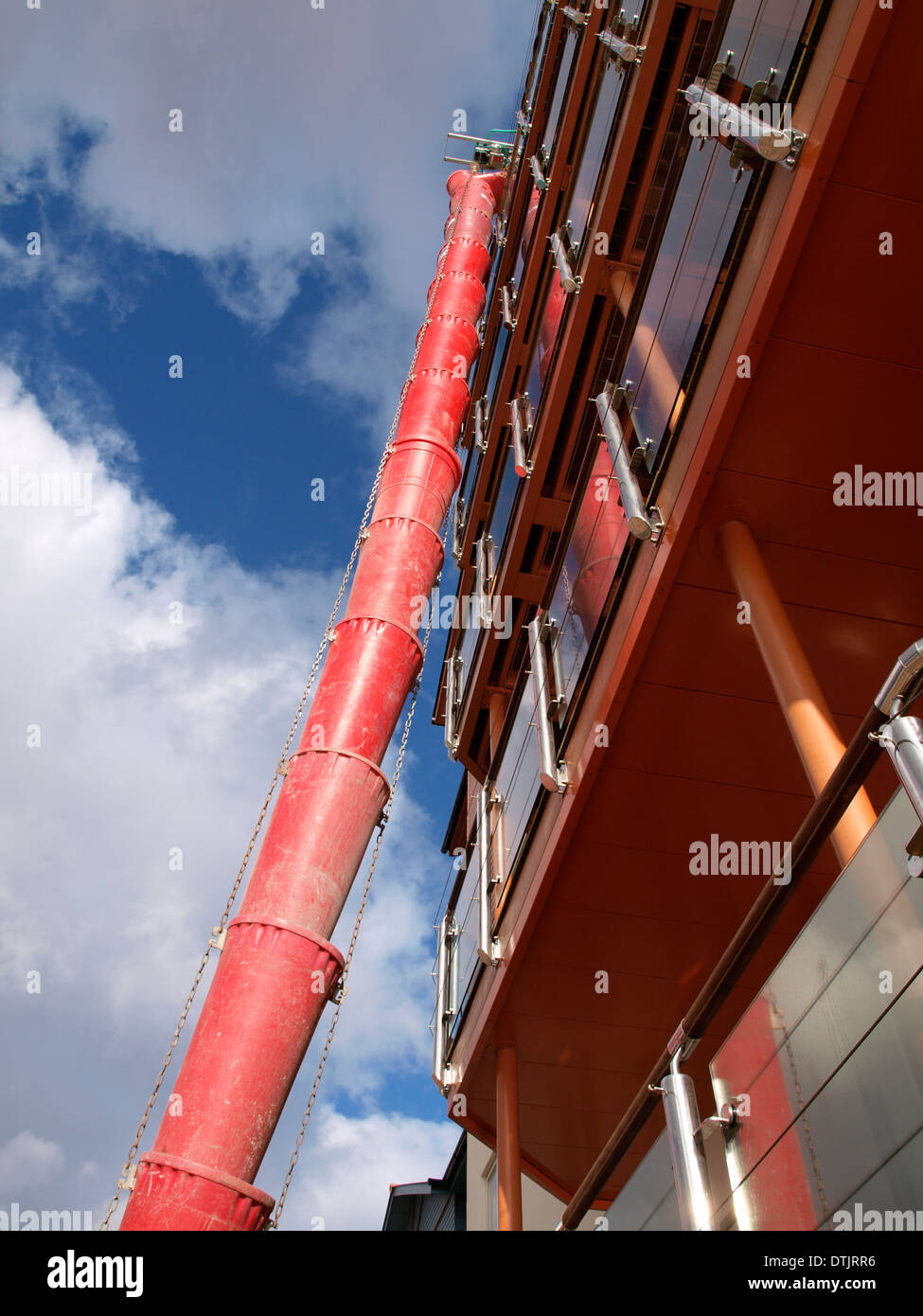 Scivolo di costruttori Foto Stock