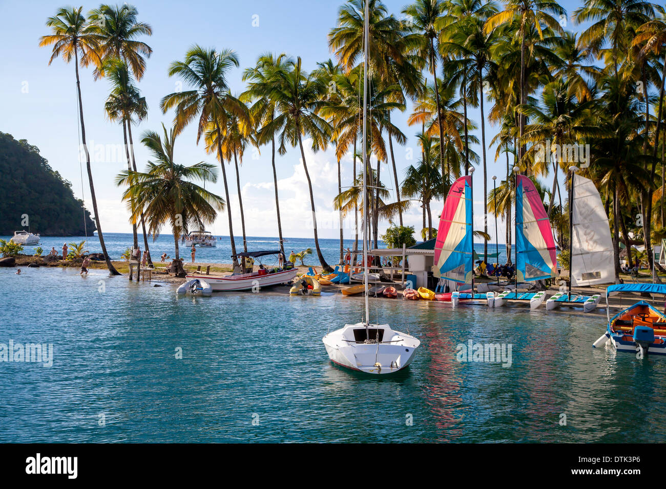 Crociera delle isole dei Caraibi Foto Stock