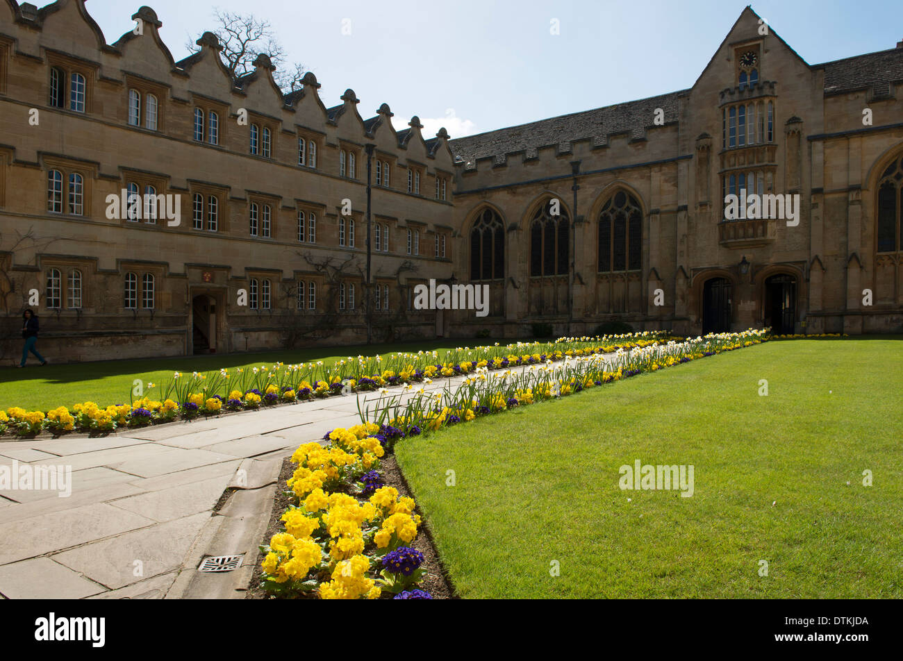 University College di Oxford Foto Stock