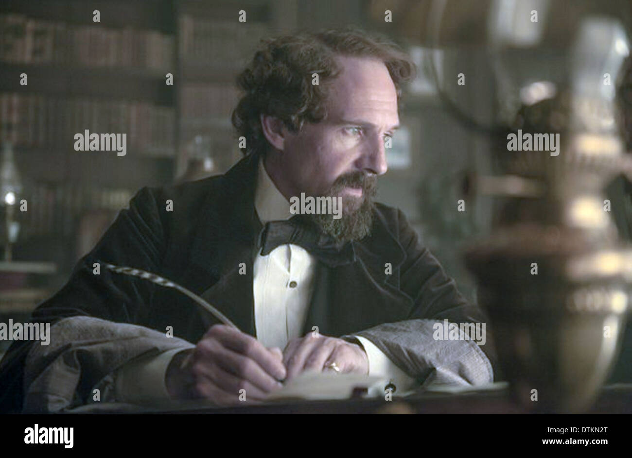 La donna invisibile 2013 BBC/Headline Pictures film con Ralph Fiennes come Charles Dickens Foto Stock
