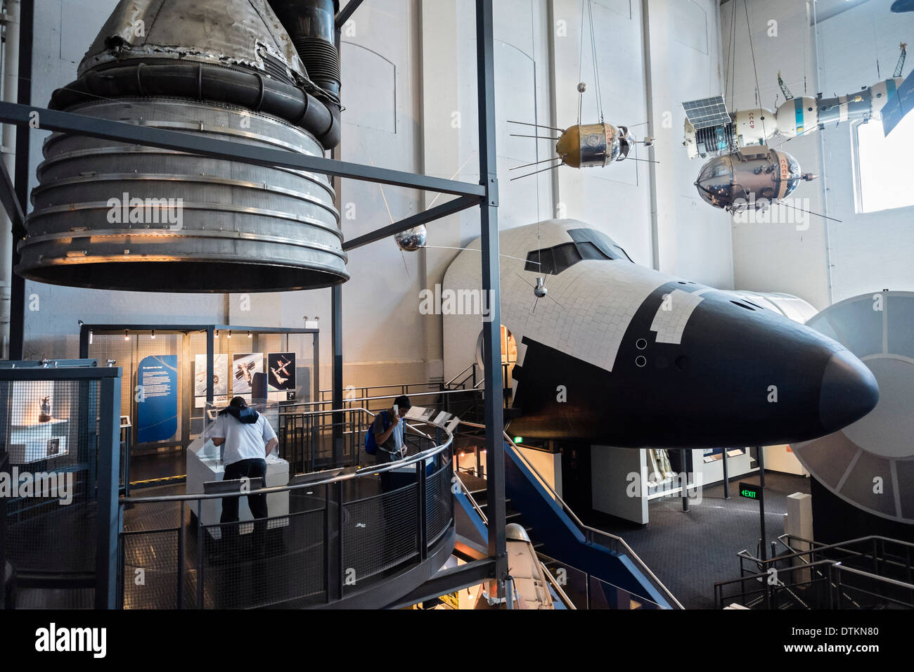 Interno del potente e museo di scienza e tecnologia a Sydney in Australia Foto Stock