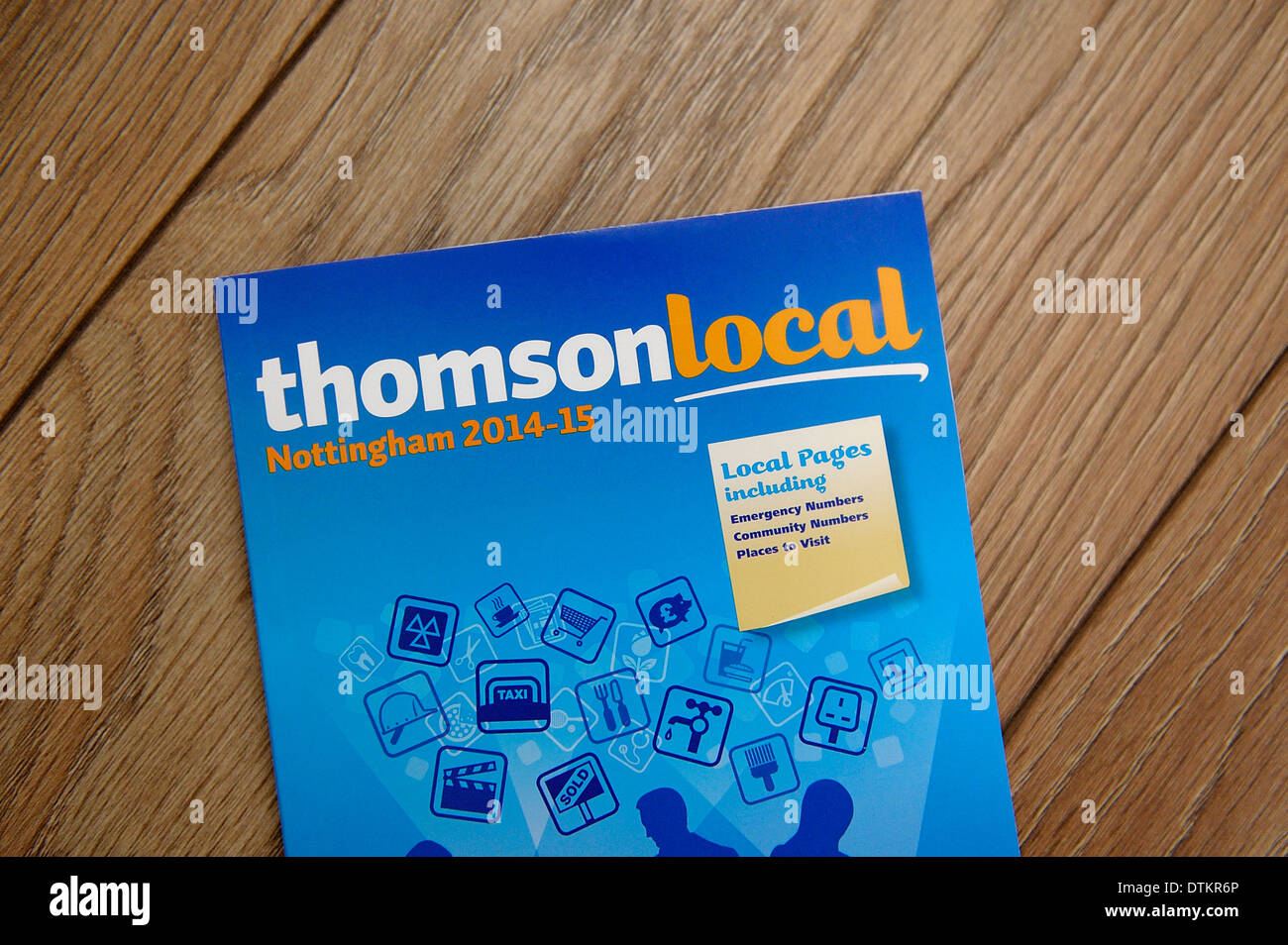 Thomson local business directory Phone book Foto Stock