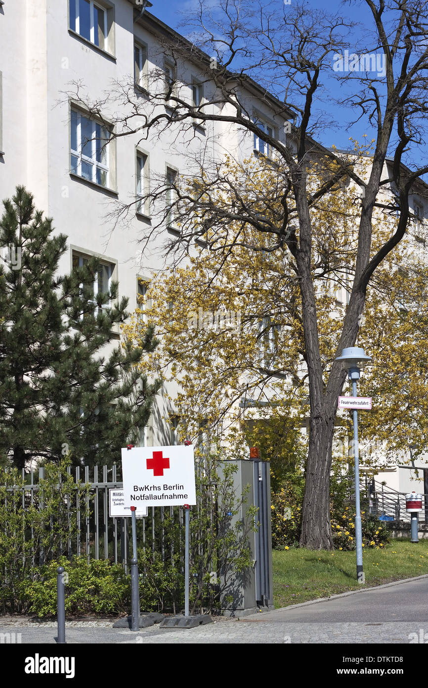 Ospedale militare Foto Stock