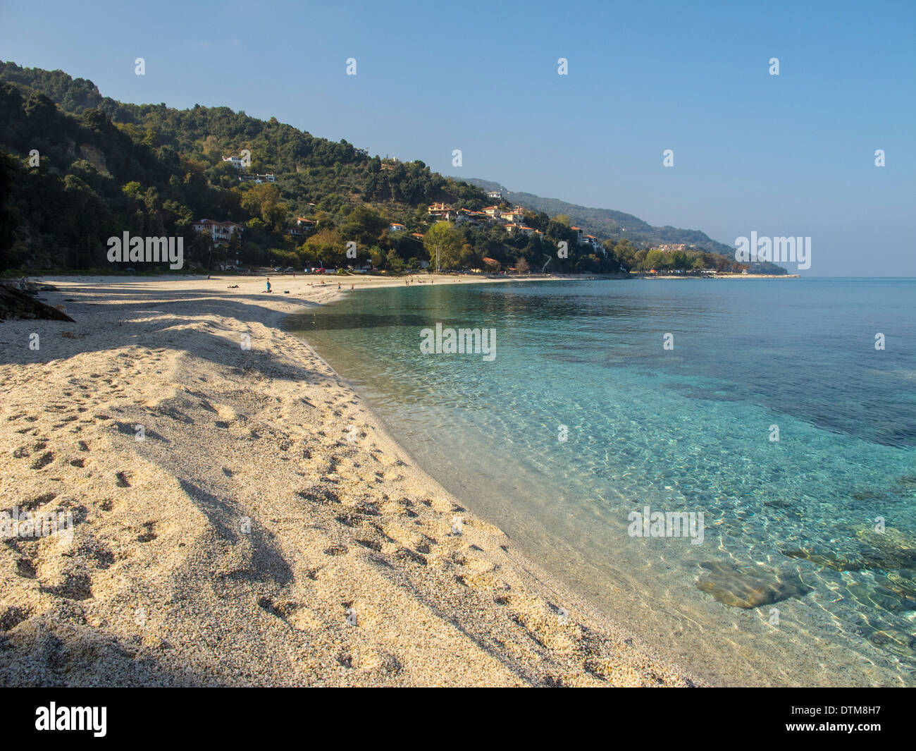 Spiaggia di West Pelion, Grecia Foto Stock