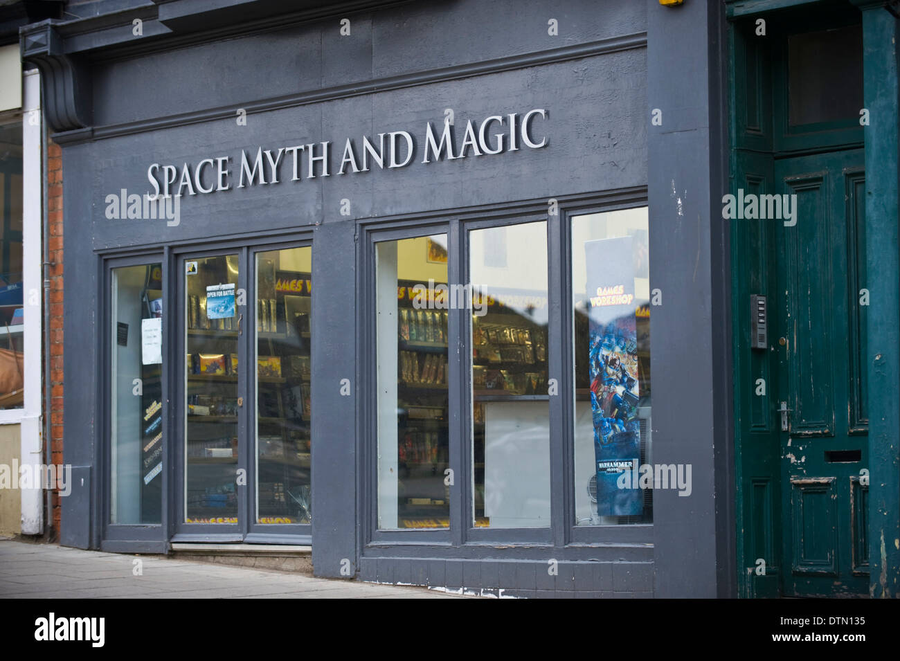 Spazio tra mito e magia shop in Scarborough North Yorkshire England Regno Unito Foto Stock