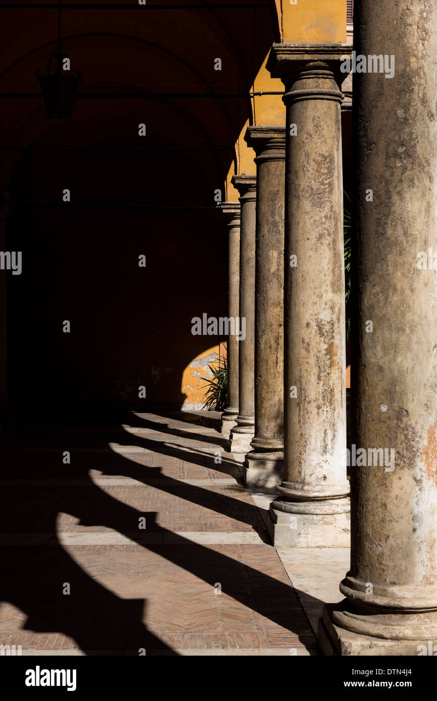 Colonne di marmo. Roma, Italia Foto Stock