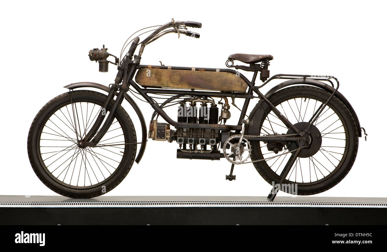 1911 FN 498 quattro motociclo Foto Stock